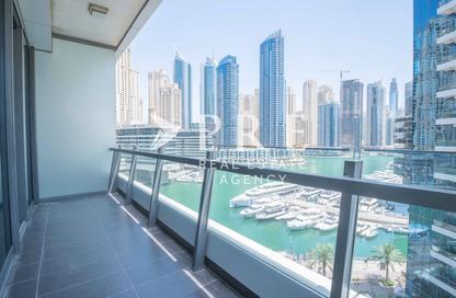 Apartment - 1 Bedroom - 1 Bathroom for rent in Silverene Tower A - Silverene - Dubai Marina - Dubai