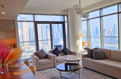 Apartment - 3 Bedrooms - 3 Bathrooms for rent in Marina Vista Tower 1 - Marina Vista - Emaar Beachfront - Dubai Harbour - Dubai Apartment - 3 Bedrooms - 3 Bathrooms for rent in Marina Vista Tower 1 - Marina Vista - Emaar Beachfront - Dubai Harbour - Dubai
