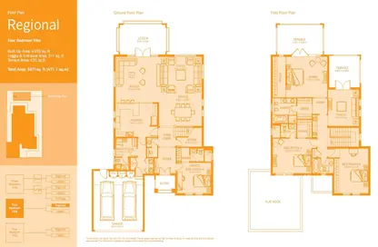 Villa - 4 Bedrooms - 5 Bathrooms for rent in Regional Large - Regional - Jumeirah Park - Dubai