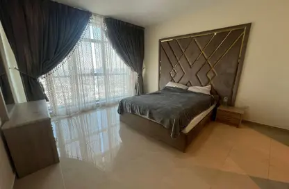 Apartment - 1 Bedroom - 2 Bathrooms for rent in Ajman Corniche Residences - Ajman Corniche Road - Ajman