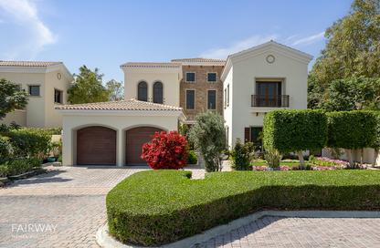 Villa - 5 - 6 for rent in Lime Tree Valley - Jumeirah Golf Estates - Dubai