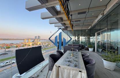 Half Floor - Studio - 2 Bathrooms for sale in The Square Executive Bay - Dafan Al Khor - Ras Al Khaimah