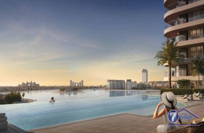 شقة - 2 غرف نوم - 2 حمامات للبيع في برج Seapoint 1 - سي بوينت - إعمار بيتشفرونت - دبي هاربور - دبي