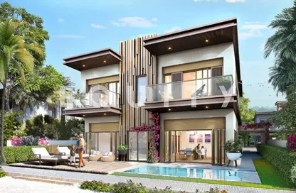 Townhouse - 4 Bedrooms - 3 Bathrooms for sale in Nice - Damac Lagoons - Dubai