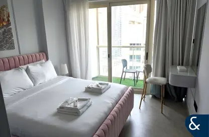 Apartment - 2 Bedrooms - 3 Bathrooms for rent in Marina View Tower A - Marina View - Dubai Marina - Dubai