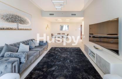 Apartment - 3 Bedrooms - 4 Bathrooms for rent in Sulafa Tower - Dubai Marina - Dubai