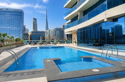 Apartment - 1 Bedroom - 2 Bathrooms for rent in Waves Tower - Business Bay - Dubai