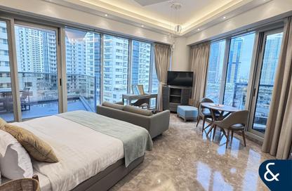 Apartment - Studio - 1 Bathroom for rent in Orra Harbour Residences and Hotel Apartments - Dubai Marina - Dubai