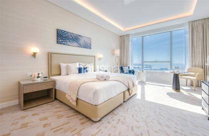 Apartment - Studio - 1 for rent in The Palm Tower - Palm Jumeirah - Dubai
