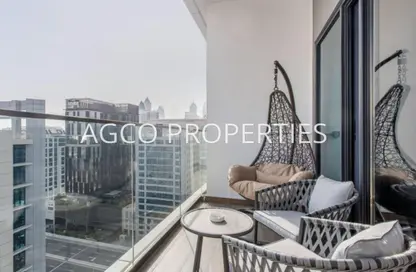 Apartment - Studio - 1 Bathroom for rent in SOL Bay - Business Bay - Dubai