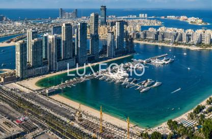 Apartment - 1 Bedroom - 1 Bathroom for sale in Marina Vista Tower 2 - Marina Vista - Emaar Beachfront - Dubai Harbour - Dubai