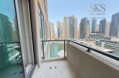 Apartment - 1 Bedroom - 1 Bathroom for rent in Al Majara 2 - Al Majara Towers - Dubai Marina - Dubai