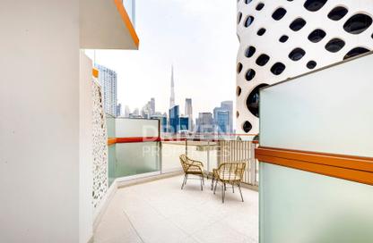 Apartment - Studio - 1 Bathroom for rent in Millennium Binghatti Residences - Business Bay - Dubai