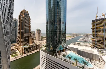 شقة - 2 غرف نوم - 3 حمامات للايجار في داماك هايتس - دبي مارينا - دبي