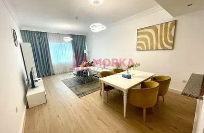 Apartment - 1 Bedroom - 2 Bathrooms for rent in MAG 218 - Dubai Marina - Dubai