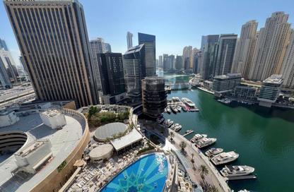Apartment - Studio - 1 Bathroom for rent in JW Marriott Hotel Marina - Dubai Marina - Dubai