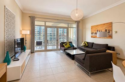 Apartment - 2 - 3 for rent in Al Das - Shoreline Apartments - Palm Jumeirah - Dubai