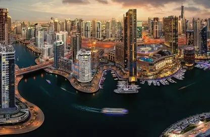 Apartment - 3 Bedrooms - 4 Bathrooms for sale in Marina Shores - Dubai Marina - Dubai