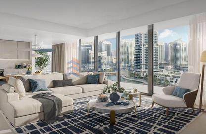 Apartment - 3 Bedrooms - 4 Bathrooms for sale in Marina Shores - Dubai Marina - Dubai