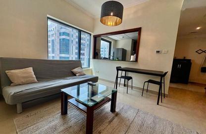 Apartment - 1 - 1 for rent in Time Place Tower - Dubai Marina - Dubai