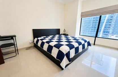 Apartment - 1 - 1 for rent in Time Place Tower - Dubai Marina - Dubai