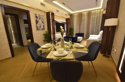 شقة - غرفة نوم - 2 حمامات للايجار في أزور ريزيدنس - نخلة جميرا - دبي