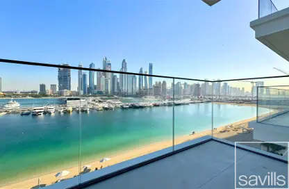 شقة - 2 غرف نوم - 2 حمامات للايجار في برج بيتش مانشن 1 - قصر الشاطئ - إعمار بيتشفرونت - دبي هاربور - دبي