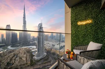 شقة - 3 غرف نوم - 3 حمامات للايجار في برج رويال - وسط مدينة دبي - دبي