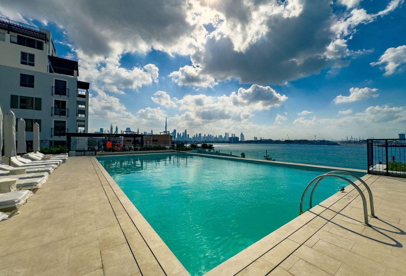 1BR |Partial Marina City View|Private Beach Access photo 22