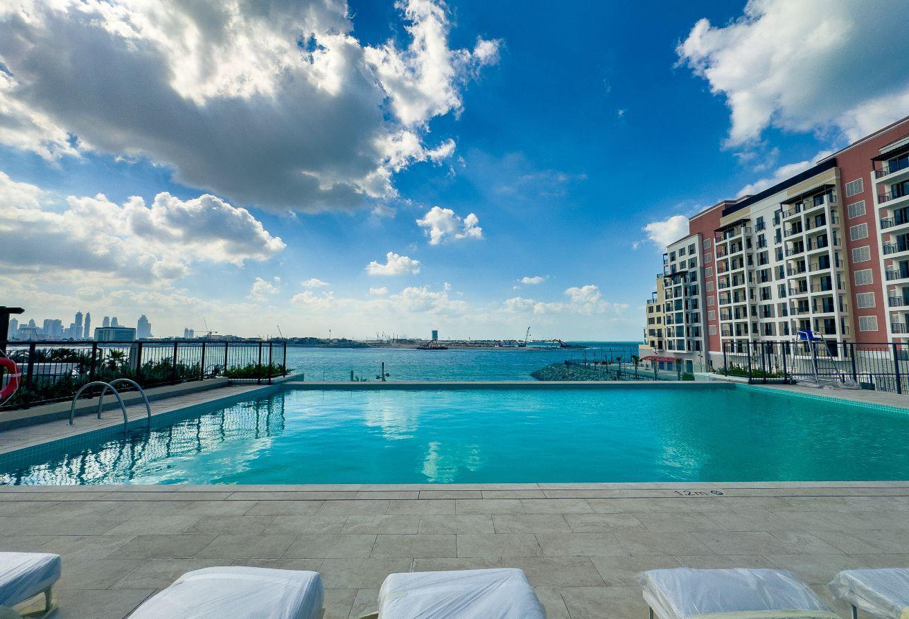 1BR |Partial Marina City View|Private Beach Access photo 21