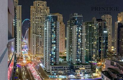 Apartment - Studio - 1 Bathroom for sale in Zumurud Tower - Dubai Marina - Dubai