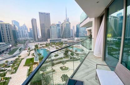 Apartment - 1 - 1 for rent in Peninsula Three - Peninsula - Business Bay - Dubai
