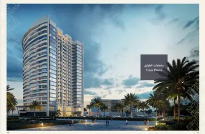 شقة - 3 غرف نوم - 4 حمامات للبيع في مساكن كورنيش عجمان - طريق كورنيش عجمان - عجمان