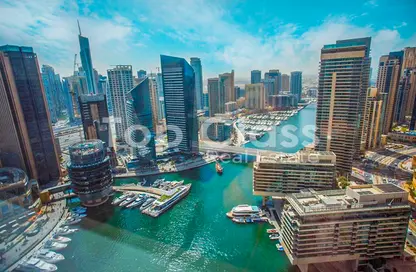 Apartment - 1 Bedroom - 2 Bathrooms for rent in Bay Central Tower Central - Bay Central - Dubai Marina - Dubai