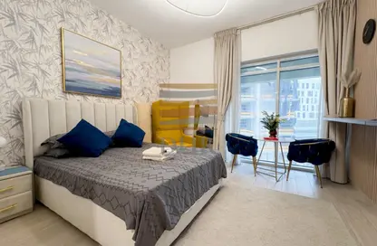 شقة - 1 حمام للايجار في عزيزي عالية - الجداف - دبي