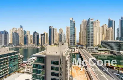 Apartment - 2 Bedrooms - 3 Bathrooms for rent in Al Majara 1 - Al Majara Towers - Dubai Marina - Dubai