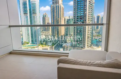 Apartment - 1 Bathroom for sale in Skyview Tower - Dubai Marina - Dubai