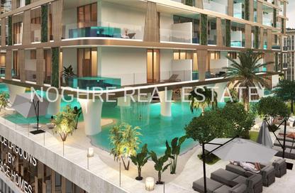 Apartment - Studio - 1 for sale in Peace Lagoons by Peace Homes - Dubai Land Residence Complex - Dubai