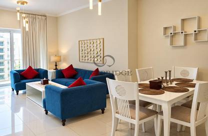Apartment - 3 - 3 for rent in Damac Heights - Dubai Marina - Dubai