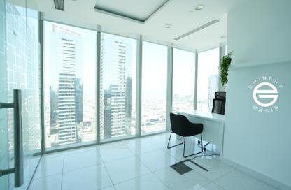 Office Space - Studio - 1 Bathroom for rent in The Prism - Business Bay - Dubai
