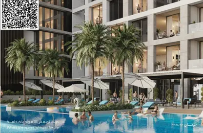 شقة - غرفة نوم - 2 حمامات للبيع في مساكن كورنيش عجمان - طريق كورنيش عجمان - عجمان