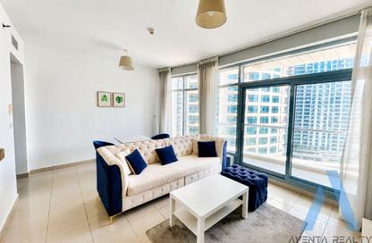 Apartment - 1 Bedroom - 2 Bathrooms for rent in Fairfield Tower - Park Island - Dubai Marina - Dubai