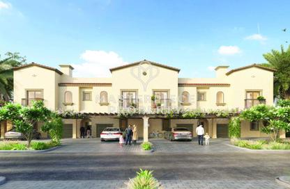 Townhouse - 3 - 3 for sale in Bloom Living - Zayed City (Khalifa City C) - Khalifa City - Abu Dhabi
