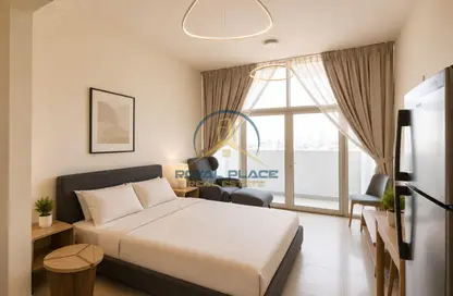 Apartment - 1 Bathroom for rent in Azizi Plaza - Al Furjan - Dubai
