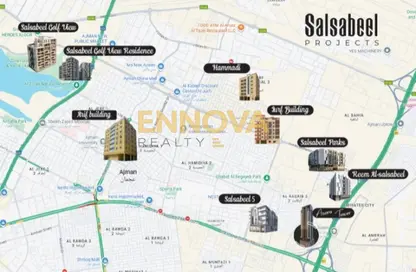 Apartment - 2 Bedrooms - 3 Bathrooms for sale in Ajman Global City - Al Alia - Ajman Apartment - 2 Bedrooms - 3 Bathrooms for sale in Ajman Global City - Al Alia - Ajman