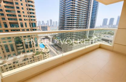 Apartment - 1 Bedroom - 2 Bathrooms for sale in Sulafa Tower - Dubai Marina - Dubai
