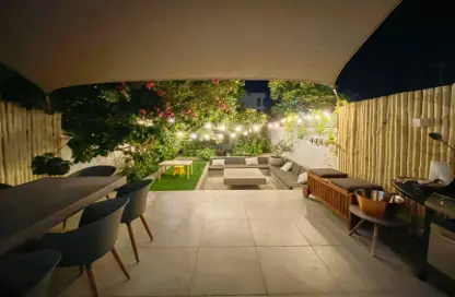 تاون هاوس - غرفة نوم - 2 حمامات للايجار في تاونهاوس طراز البحر المتوسط - مثلث قرية جميرا - دبي