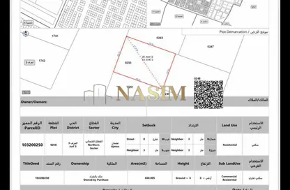 أرض - استوديو للبيع في الجرف 3 - الجرف - عجمان وسط المدينة - عجمان