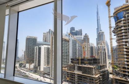 Office Space - Studio - 1 Bathroom for rent in The Prime Tower - Business Bay - Dubai