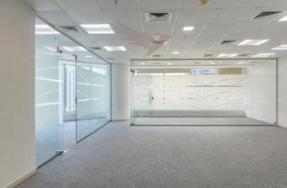 Office Space - Studio - 1 Bathroom for rent in The Prime Tower - Business Bay - Dubai